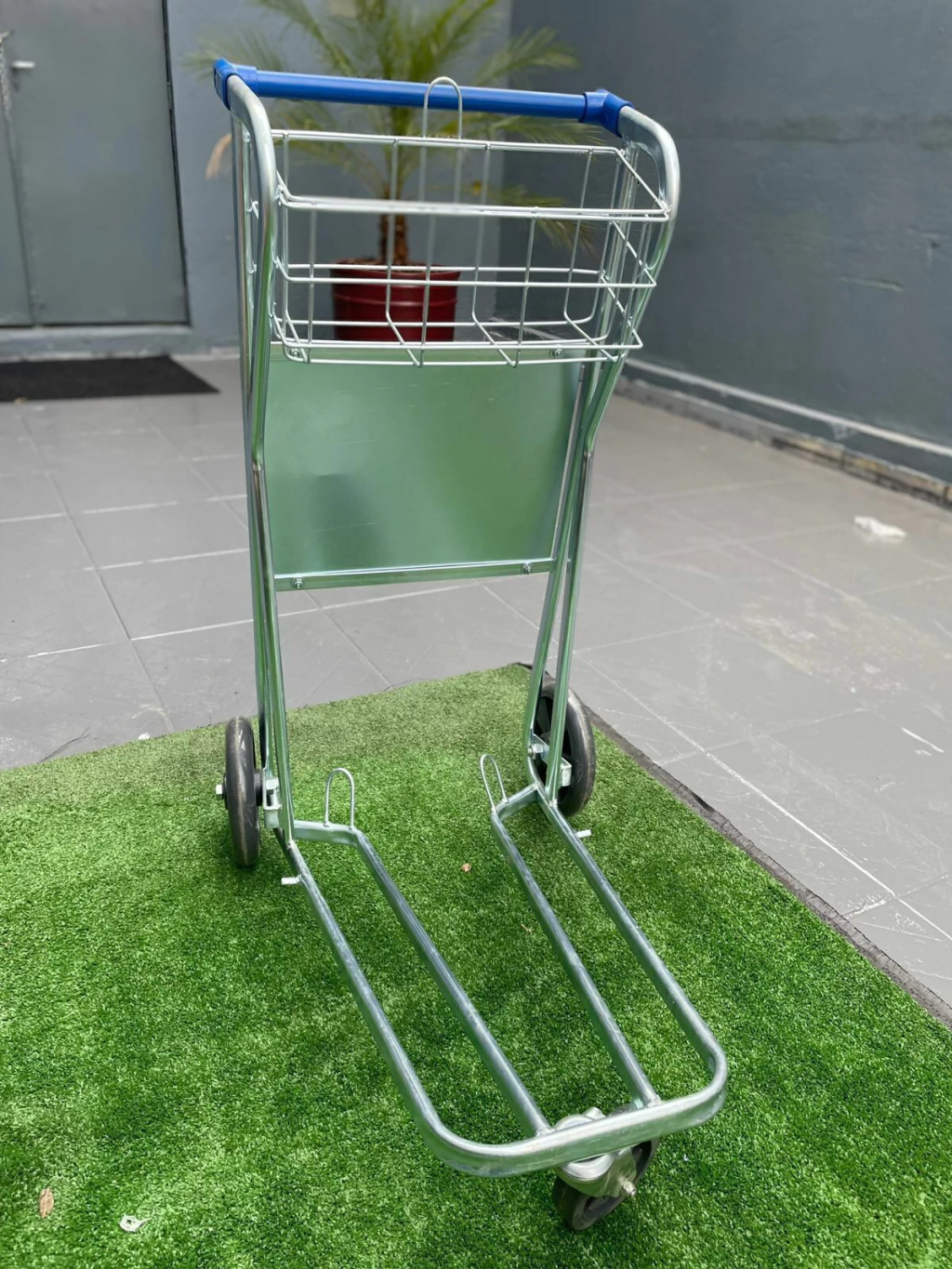 Carrinho de Bagagem e Carga 250kg com Roda Giratória 360° - Imagem 3