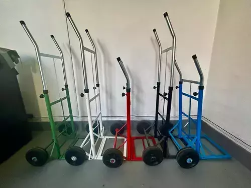 Carrinho Retrátil Dobrável Reforçado 150kg para Transporte de Cargas - Imagem 2