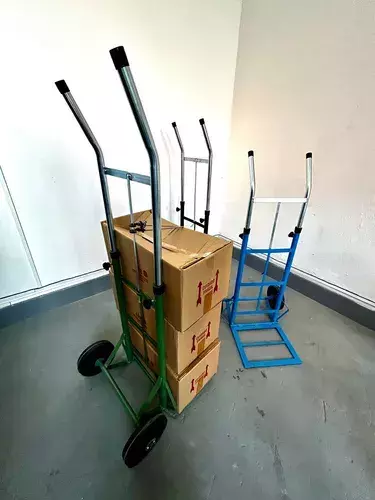 Carrinho Retrátil Dobrável Reforçado 150kg para Transporte de Cargas - Imagem 4